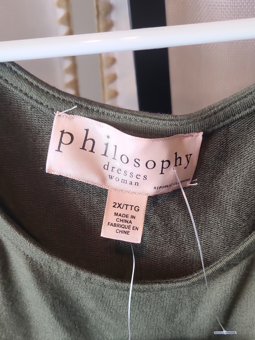 Philosophy tiered mini dress New With Tag Size 2x - Picture 3 of 6